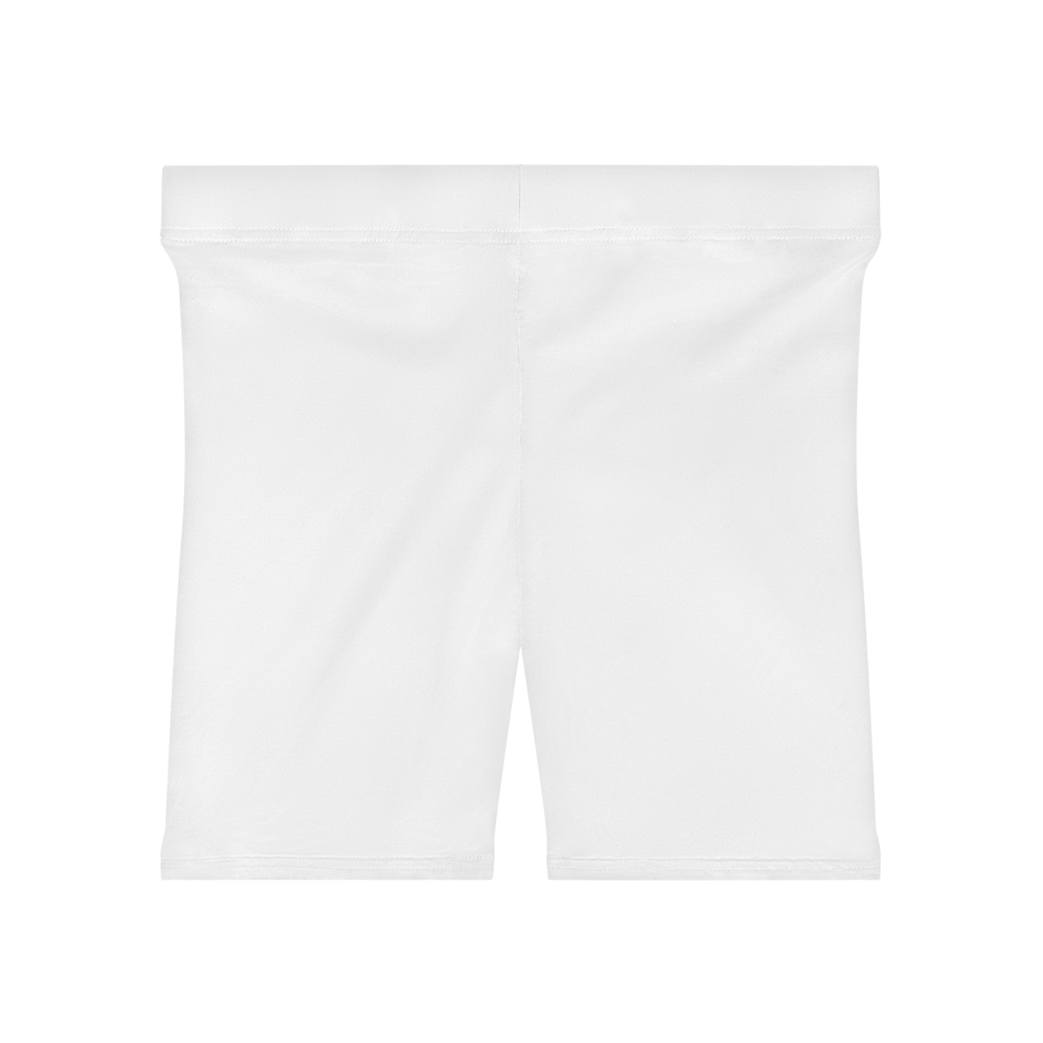 Copy of Soigné Women's Biker Shorts — Neutral Cream High-Waist Activewear