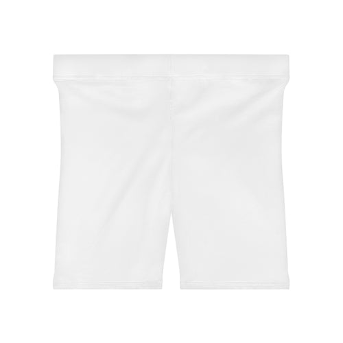 Copy of Soigné Women's Biker Shorts — Neutral Cream High-Waist Activewear