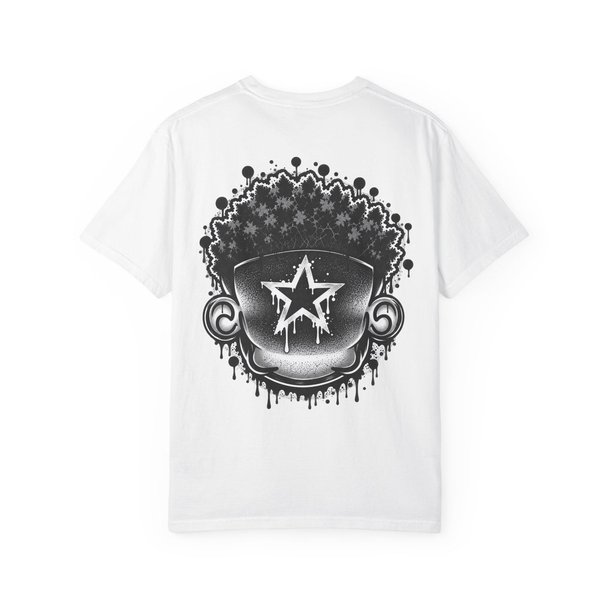 Graffiti Grin T-Shirt — Urban Street Art Tee with 'CHEESE' Graphic