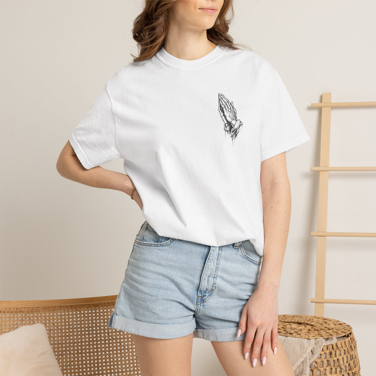 Faith T-Shirt — "With God All Things Are Possible" Inspirational Christian Tee