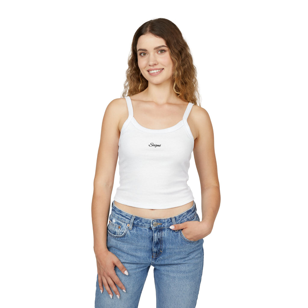SOIGNÉ Women's Signature Cropped Tank