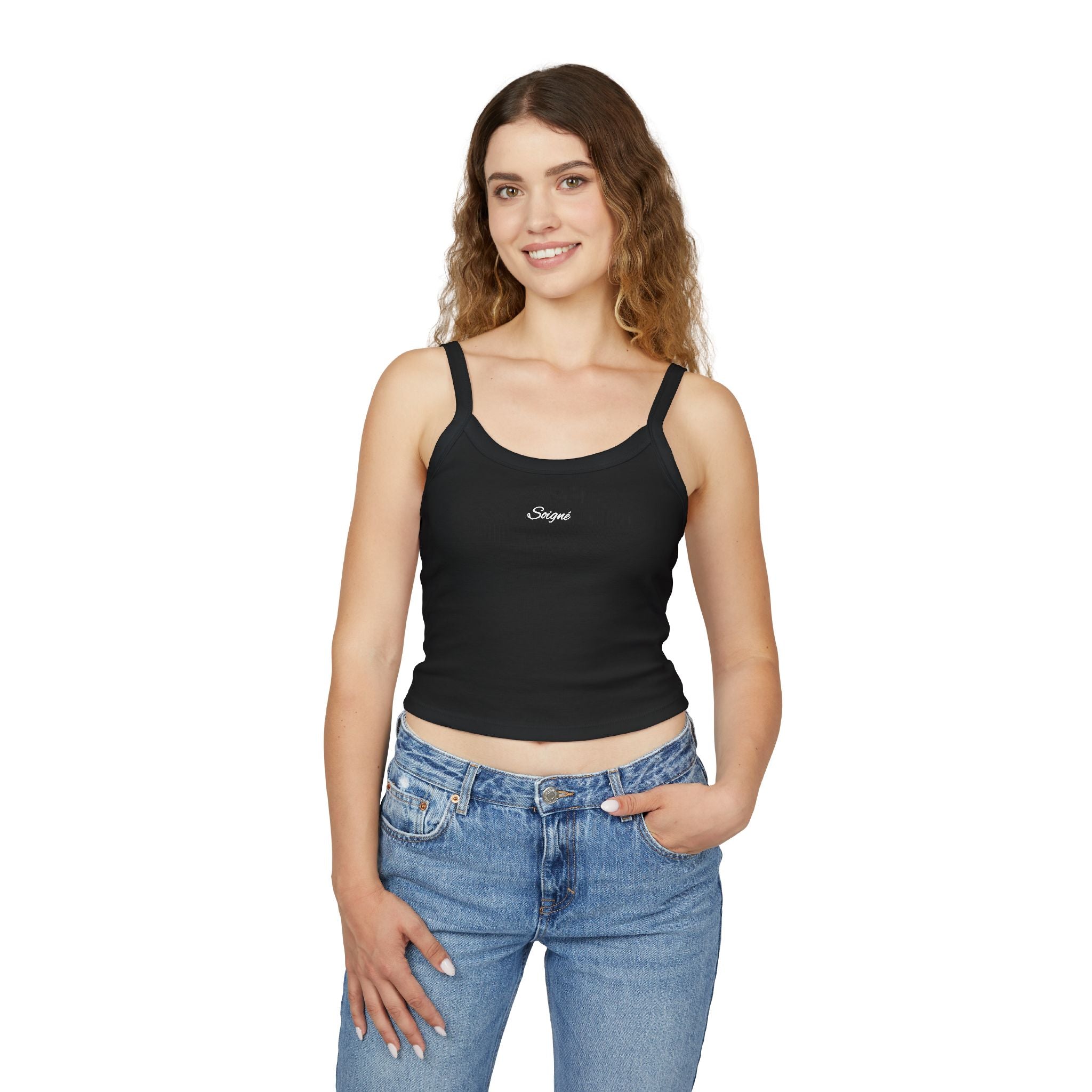 SOIGNÉ Women's Signature Cropped Tank