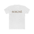 SOIGNÉ- Men's Essentials Tee brown script