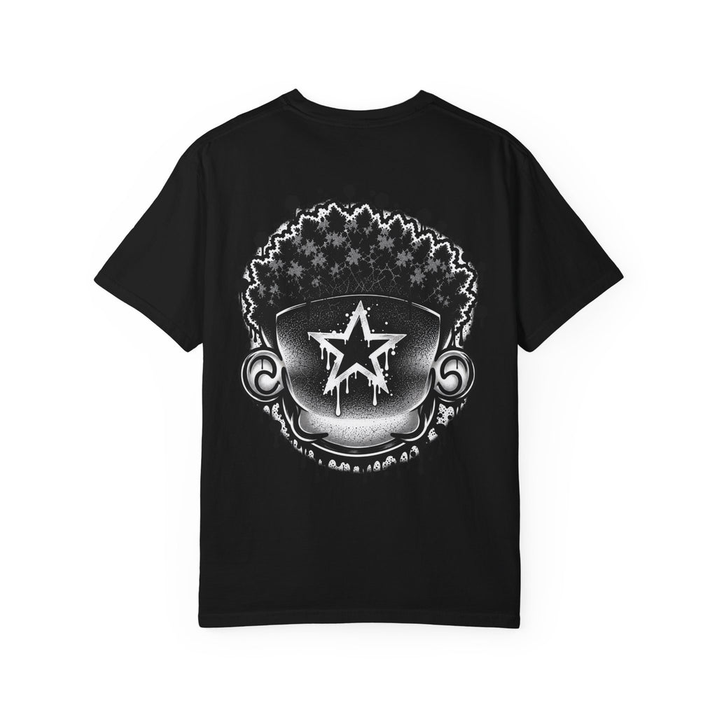 Graffiti Grin T-Shirt — Urban Street Art Tee with 'CHEESE' Graphic